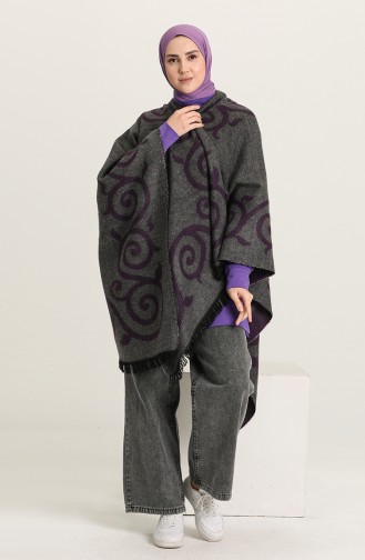 Indigo Poncho 1045-04