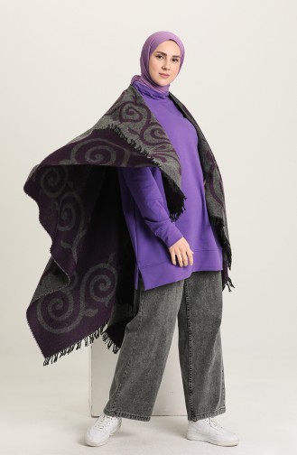 Indigo Poncho 1045-04