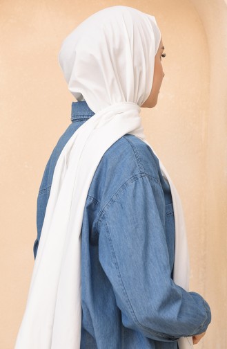 Châle Lycra 5373-01 Blanc 5373-01
