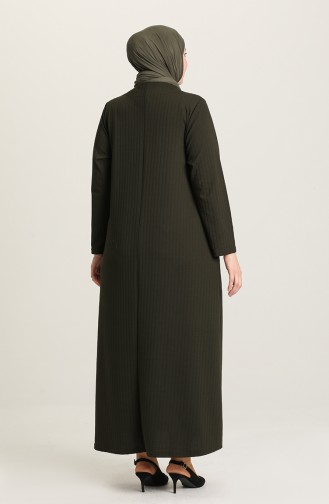 Robe Hijab Khaki 8123-01