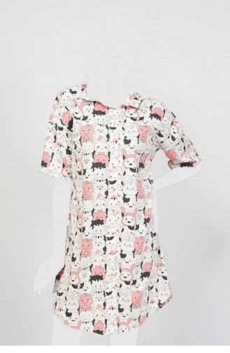Chemise Manches Courtes 1061510658 Rose 1061510658.PEMBE