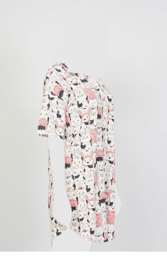 Chemise Manches Courtes 1061510658 Rose 1061510658.PEMBE