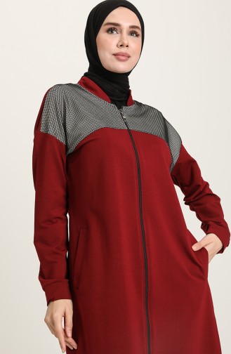 Claret red Trainingspak 0005-03