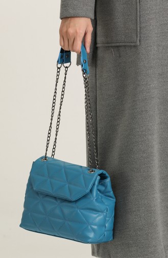 Blue Shoulder Bag 3579-99