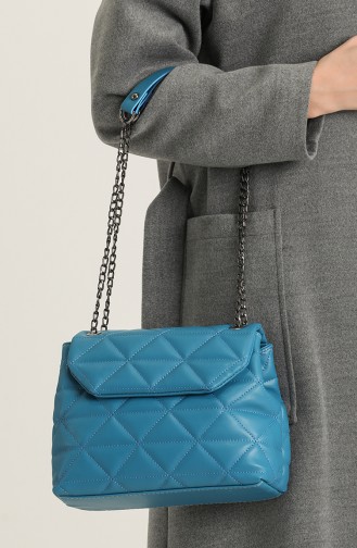 Blue Shoulder Bag 3579-99