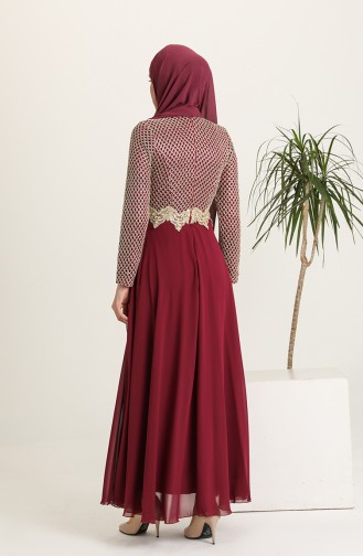 Goldgelb Hijab-Abendkleider 1102-01