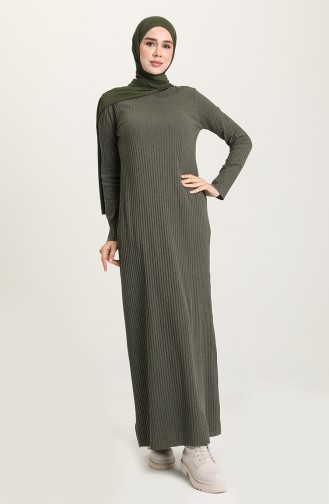 Khaki Hijab Kleider 0001-05