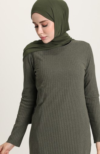 Khaki Hijab Kleider 0001-05