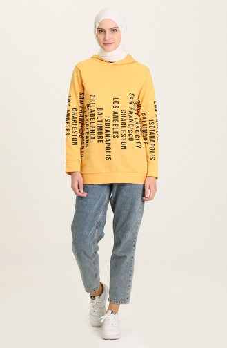 Mustard Sweatshirt 0103-04