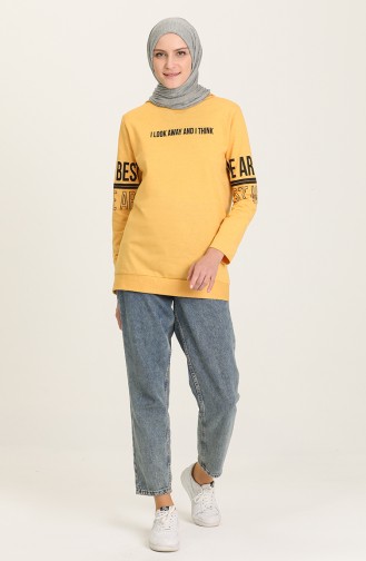 Mustard Sweatshirt 0113-02