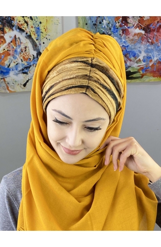 Senf Praktischer Turban 7ARLKHZŞL54-01