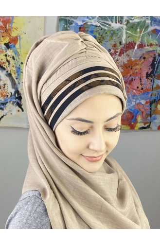 Stone Ready to wear Turban 7ARLKHZŞL39-02