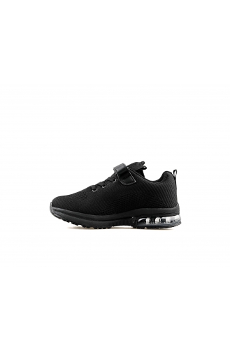 Black Children`s Shoes 01