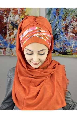 Turban Pret-a-Porter Orange 7ARLKHZŞL34-01