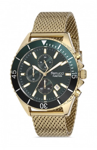 Goldfarbig Uhren 3294