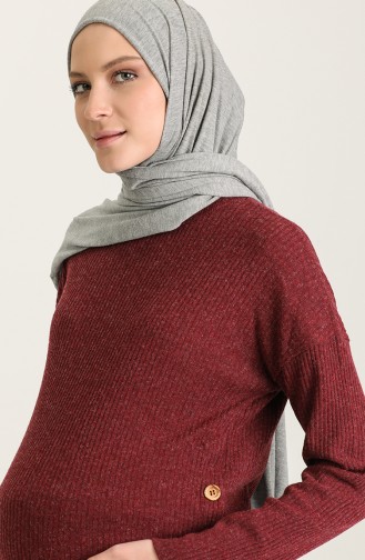 Claret Red Blouse 4222-01