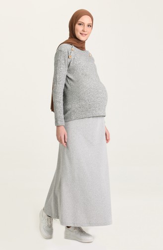 Gray Skirt 9031-01