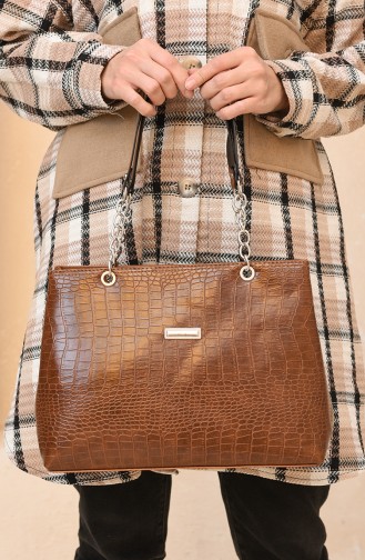 Tan Shoulder Bags 3601-19