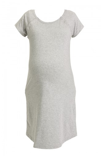 Grau Pyjama 9602-01