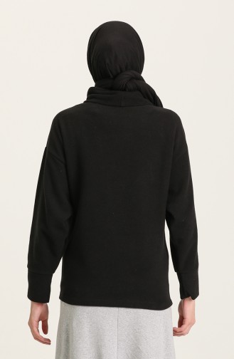 Sweatshirt Noir 4280-01