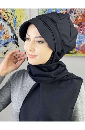 Black Ready to wear Turban 7ARLKŞPŞL62-03