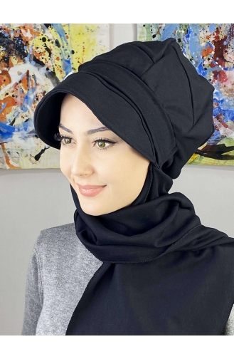 Black Ready to wear Turban 7ARLKŞPŞL62-03