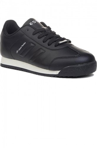 Chaussures de Sport Noir 061-3.SİYAH-BEYAZ