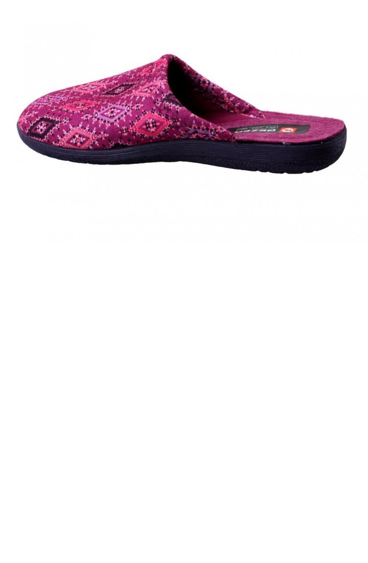 Chaussons Pour Femme Pourpre 12700.MOR Sefamerve