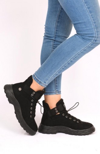 Black Boots-booties 30495.SİYAH