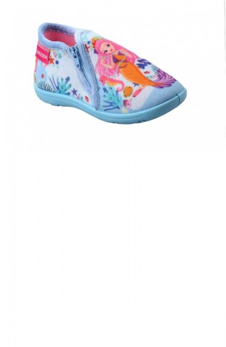 Chaussons Enfant Bleu 3095.MAVİ