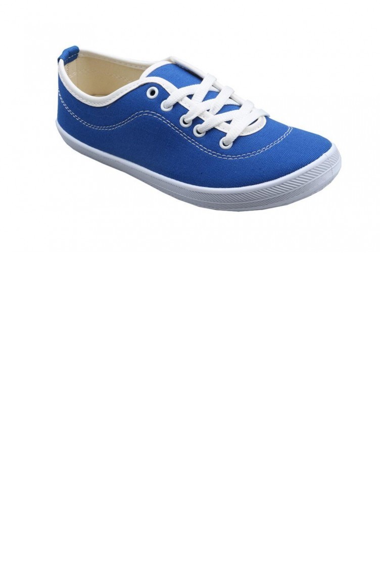Polaris 353085 Bayan Keten Sneaker Ayakkabı Lacivert