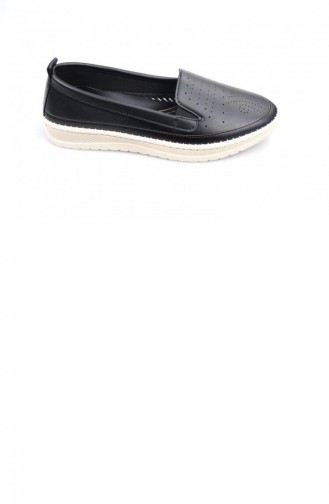 Black Casual Shoes 546-1.SİYAH