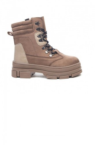 Sand Beige Boots-booties 7645-1.KUM