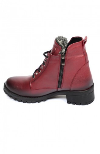 Claret Red Boots-booties 838.BORDO