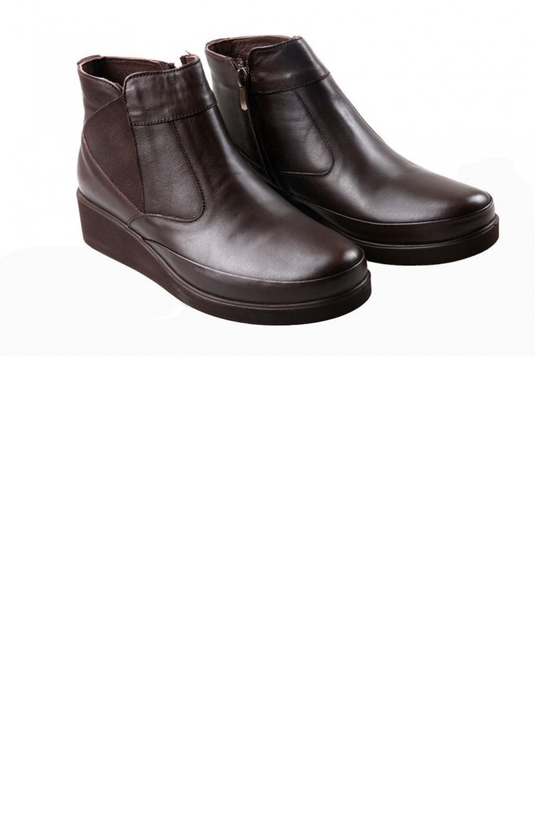 Brown Boots-booties 936.KAHVE | Sefamerve