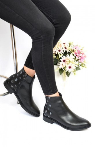 Black Bot-bootie 51380.SİYAH