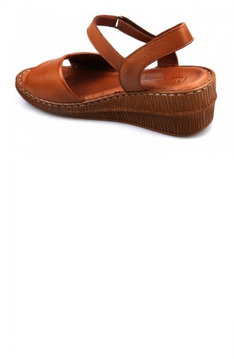 Tan Summer Sandals 6611.TABA