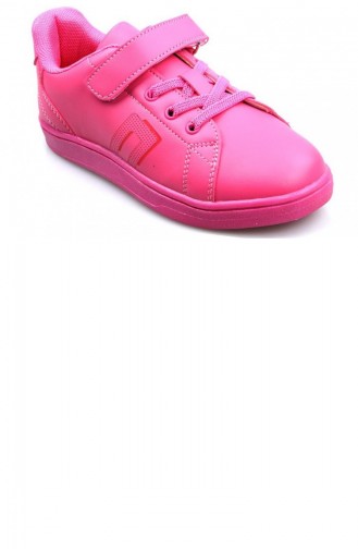 Cool Kız Çocuk Günlük Sneaker Spor Ayakkabı Fuşya