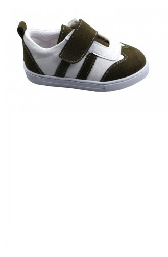 Khaki Children`s Shoes 01618.HAKİ