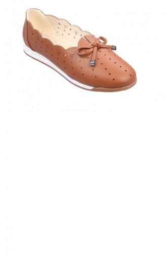 Chaussures de jour Tabac 01734.TABA