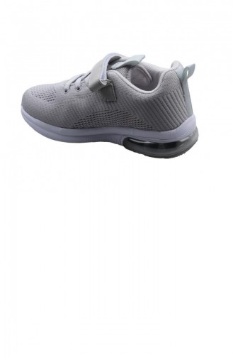 Gray Children`s Shoes 01741.GRİ