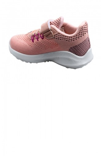 Pink Children`s Shoes 01747.PEMBE