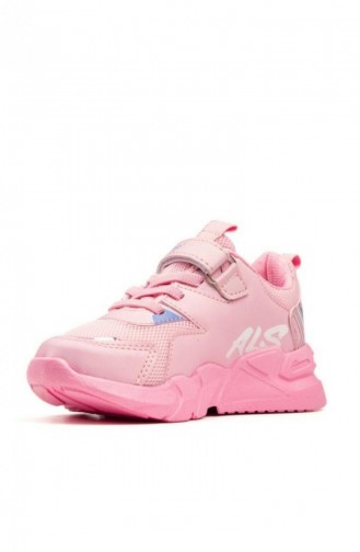 Pink Children`s Shoes 01750.PEMBE