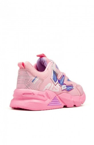 Pink Children`s Shoes 01750.PEMBE