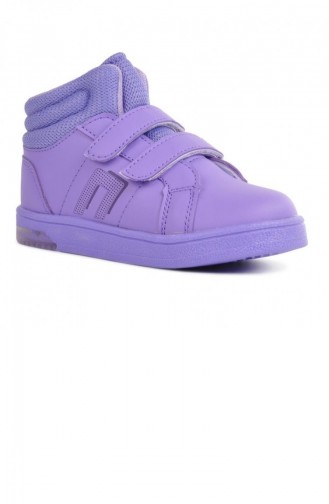 Purple Children`s Shoes 01791.MOR
