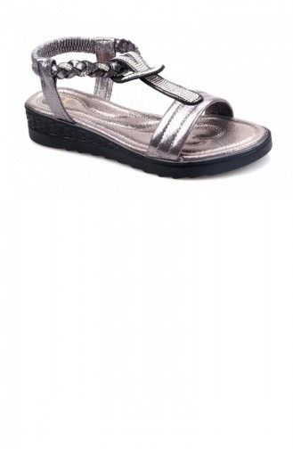 Platin Summer Sandals 01831.PLATİN