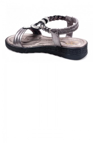 Platinum Summer Sandals 01831.PLATİN