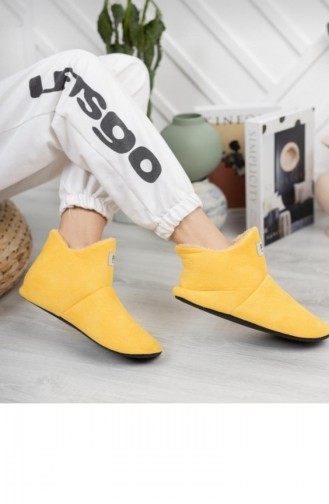 Chaussons Enfant Jaune 01919.SARI