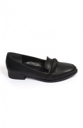 Black Casual Shoes 01951.SİYAH