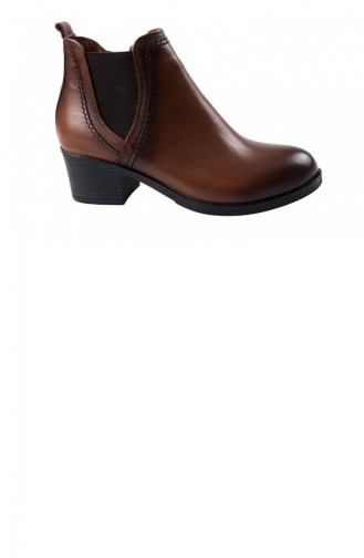 Brown Boots-booties 01965.KAHVE